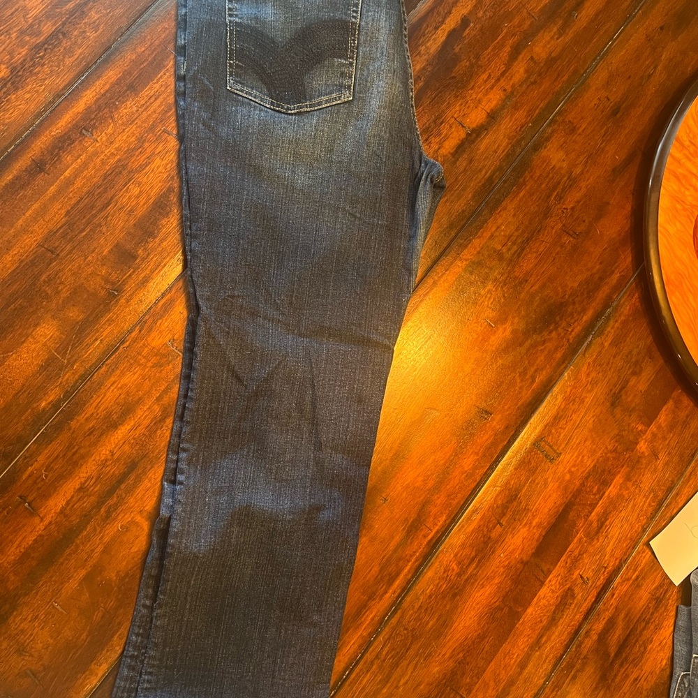 White House Black Market Indigo Jeans sz 14R